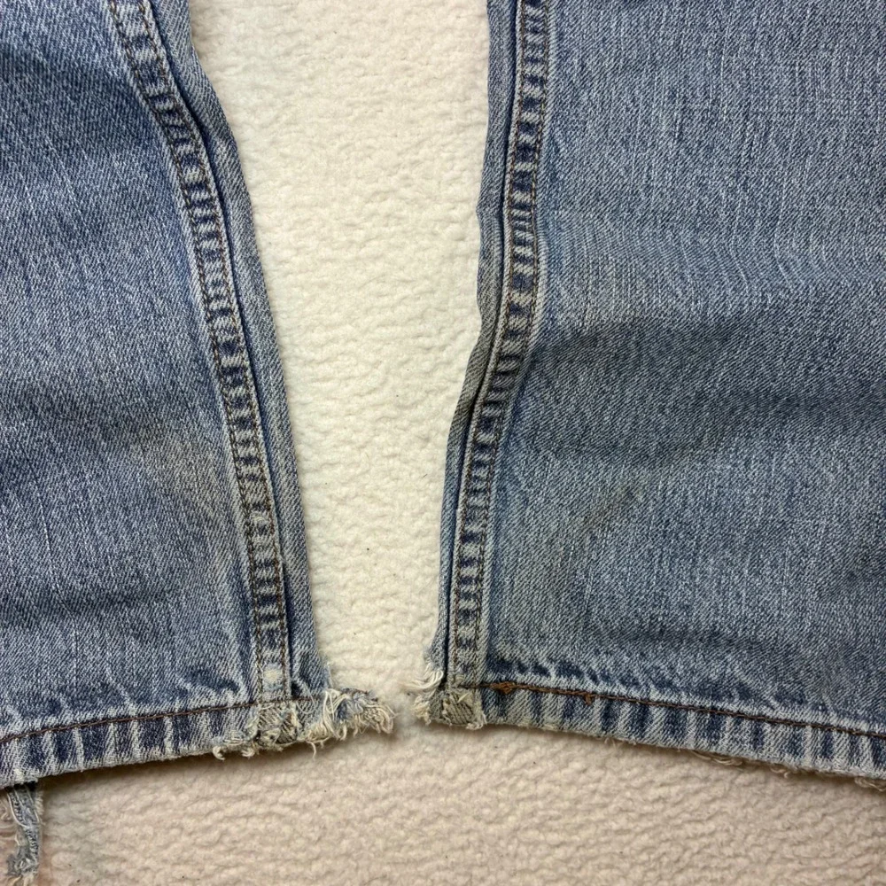 Y2K Levis 569 Loose Straight Jeans Men 38x30 Blue Faded‎ Skater Baggy Distressed